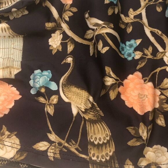 Boho Fairy Grunge 2-Piece Swimsuit Women Skirt Floral Top Large Bottom Small - Picture 5 of 14